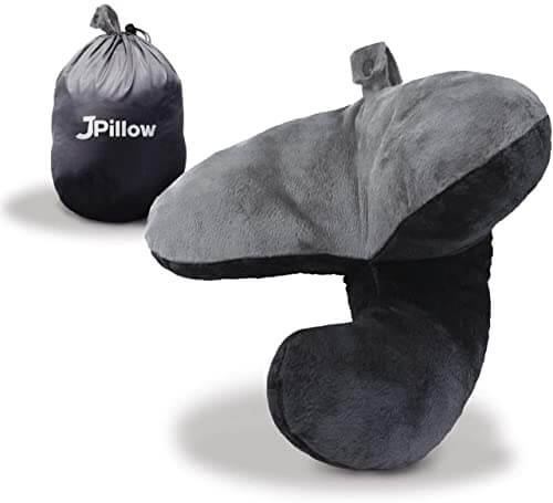 J Pillow Reisekissen - Gewinner der Britischen Erfindung des Jahres (Schwarz)